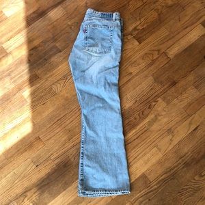 Vintage Levi’s cropped flare jean